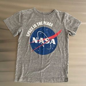 Crewcuts Nasa Boys T-Shirt (Size 6/7)